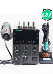 SUGON 212 760W 2 IN 1 Soldering Station Hot Air Gun Rework Station - 4