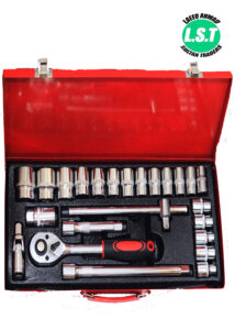 Sxing 24Pcs 1/2″ DR.Socket Set High Quality - 3