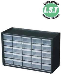 25 Drawer Wall Mounted Plastic Cabinet Box Electronic Components Box Medicine Box Jewelry Box by-4