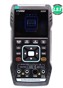 FNIRSI 2C53T Handheld 3in1 Oscilloscope Multimeter Signal Generator - 4