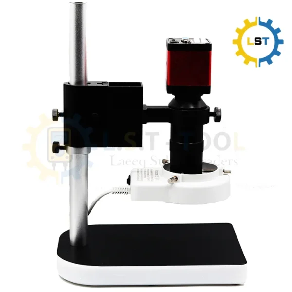 HD 48MP HDMI USB Industrial Digital Video Microscope Camera Set Kits Monocular 130X Zoom C-Mount Lens For Soldering