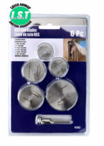 6pcs Mini Circular Saw Blade HSS Cutting Disc Rotating Drilling Tool Accessories For Wood Plastic Aluminum - 4