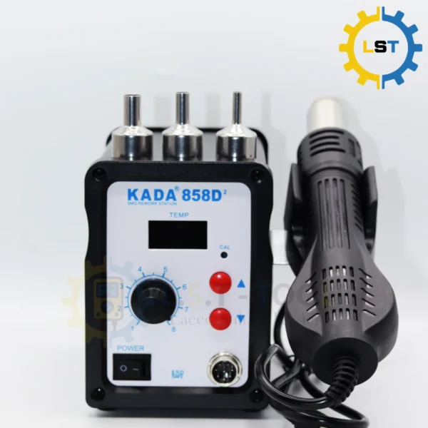 KADA 858D2  Soldering Station Digital ESD Hot Air Blower Heat Gun Welding Solder Iron SMD Desoldering Rework Station