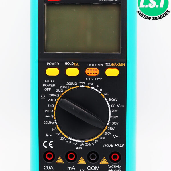 Winrpex VC9805A+ Digital Multimeter Dc Ac Voltmeter Fast Accurately Measures Current Resistance Capacitance