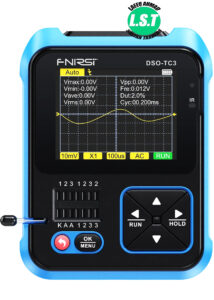FNIRSI DSO-TC3 3-IN-1 Handheld Digital Oscilloscopes Signal Generator Transistor Tester - 5
