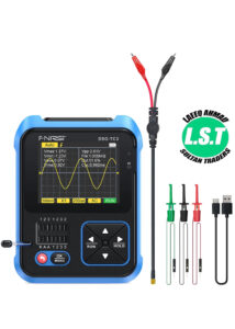 FNIRSI DSO-TC3 3-IN-1 Handheld Digital Oscilloscopes Signal Generator Transistor Tester - 3
