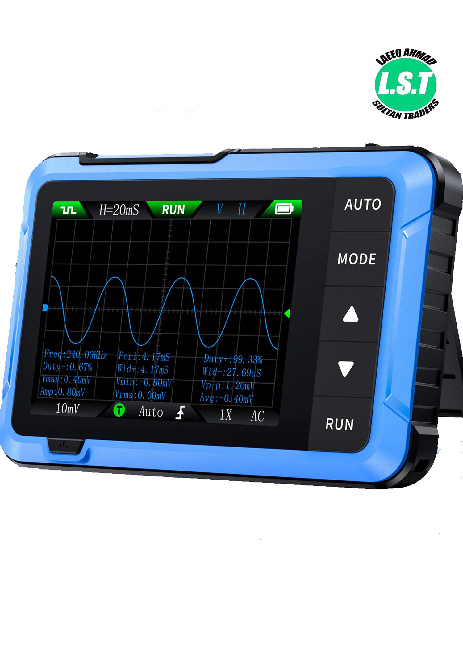 DSO510-1 FNIRSI DSO-510 10MHz 48MS/s Mini Handheld Digital Oscilloscope Signal Generator-1