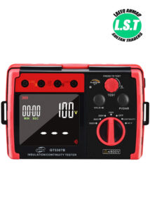 Benetech GT5307B Digital Insulation Resistance Tester Large-screen LCD Display Digital High Voltage Megohmmeter Resistance Meter - 1