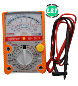 BROTHER HD390A Analog Multimeter – High-Accuracy AVO Tester for AC/DC, Ohm & Battery-4