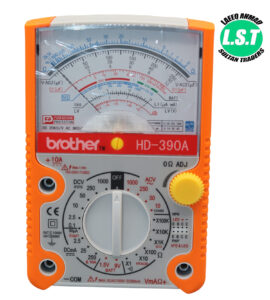 BROTHER HD390A Analog Multimeter – High-Accuracy AVO Tester for AC/DC, Ohm & Battery-1
