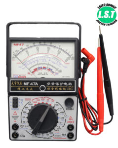 MF47A Analog Multimeter – DC/AC Voltage, 10A Current, Resistance & Capacitance Tester-4