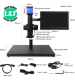 SUNSHINE MS8E-02 Pro Industrial Electron Microscope High-Frequency Zoom Lens 1080P Microscope - 4