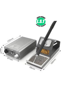 OSS T210 Smart Temperature Control Soldering Station 75W Soldering Iron Tip 2S Heating Solder Paste for Phone PCB Soldering Tool - 2