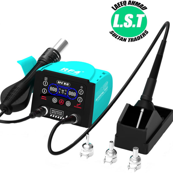 RF4 RF-H7 2 in 1 Hot Air Soldering Table Electric Soldering Iron HD Touch Large Screen Intelligent Digital Display, Sleep Function - 3