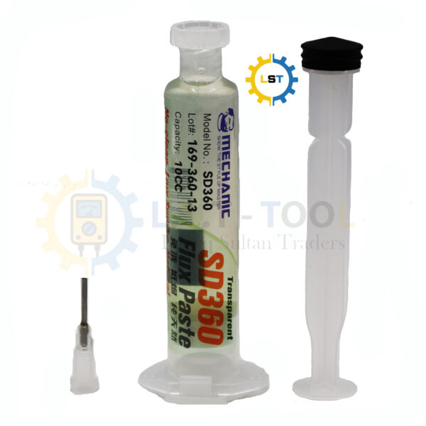 MECHANIC SD360 10cc Flux Solder Paste No-clean Transparent Welding Paste Flux  for PCB SMD BGA Soldering Tools