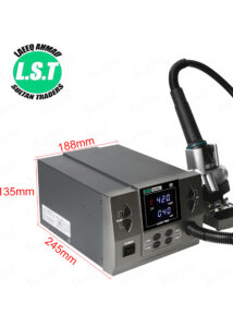 Sugon 8610D+ Hot Air Gun Soldering Station 1000W Temperature 500 Digital Display SMD - 2