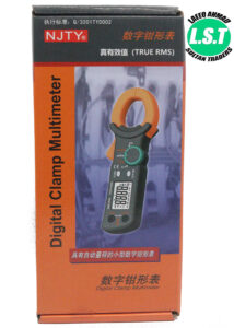NJTY T26-A AC/DC Voltage AC Current Portable Handheld Multimeter Measuring Resistance Capacitance Continuity Diode Temperature - 3