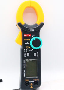 NJTY T26-B AC/DC Voltage AC Current Portable Handheld Multimeter Measuring Resistance Capacitance Continuity Diode Temperature - 3