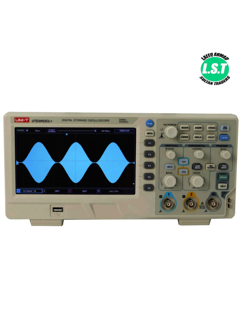 Uni-T UTD2052CL+ Dual-Channels 50MHZ Digital Oscilloscope - 3