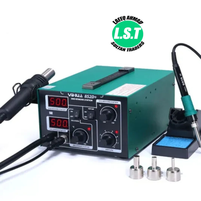 YIHUA 852D+ Diaphragm Pump Type 2 in 1 Soldering Rework Station - 4