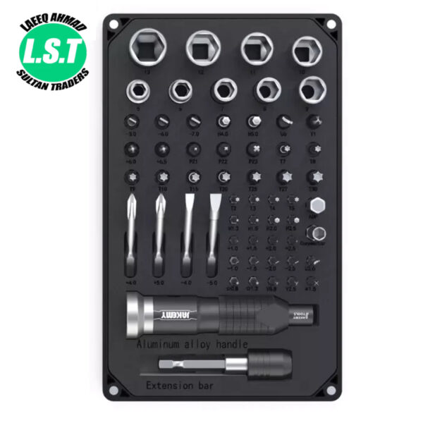 Jakemy JM-6125 60 In 1 High-End Home Improvement Screwdriver Set - 3