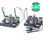 Yihua 982D II integrated intelligent soldering station dual handle C210/C245 soldering iron rework station for SMD BGA repairf - 2