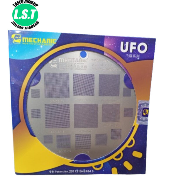 MECHANIC UFO UNIVERSAL Rounded Rectangle Hole BGA Reballing Stencil IC Chip-1