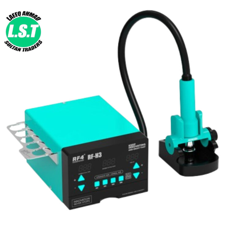 RF4 RF-H3 Hot Air Gun Soldering Station 1200W Digital Display Post-processing Station for Phone PCB IC BGA Desoldering Repair Tool - 5