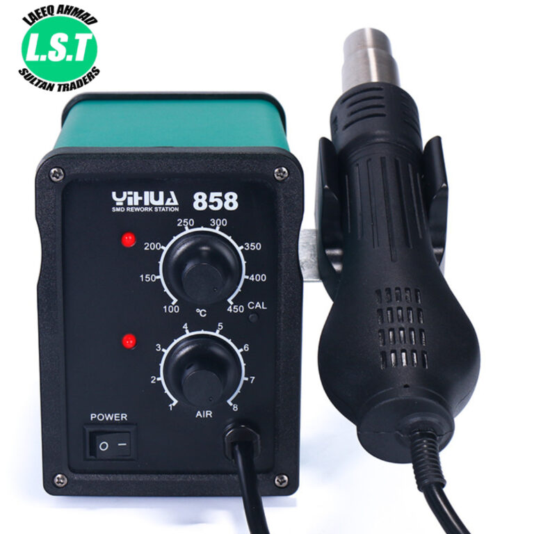 YIHUA 858 hot air desoldering repairing machine Heat Air Gun SMD rework soldering station - 5