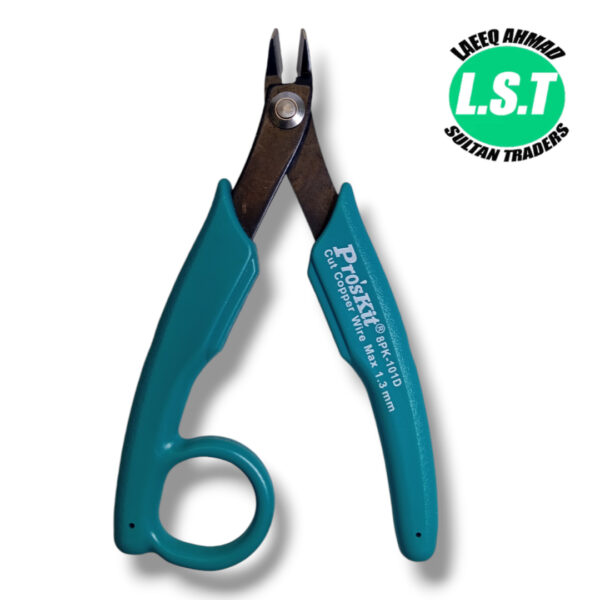 Pro'sKit 8PK-101D Ring Type Flat Nose Pliers Electrician Wire Strippers No Tooth Long Nose Pliers Multi-Function Cable Cutter - 4