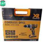 SuperStar 24V Cordless Drill with Hammer 3 function Drill with double lithium battries - 1