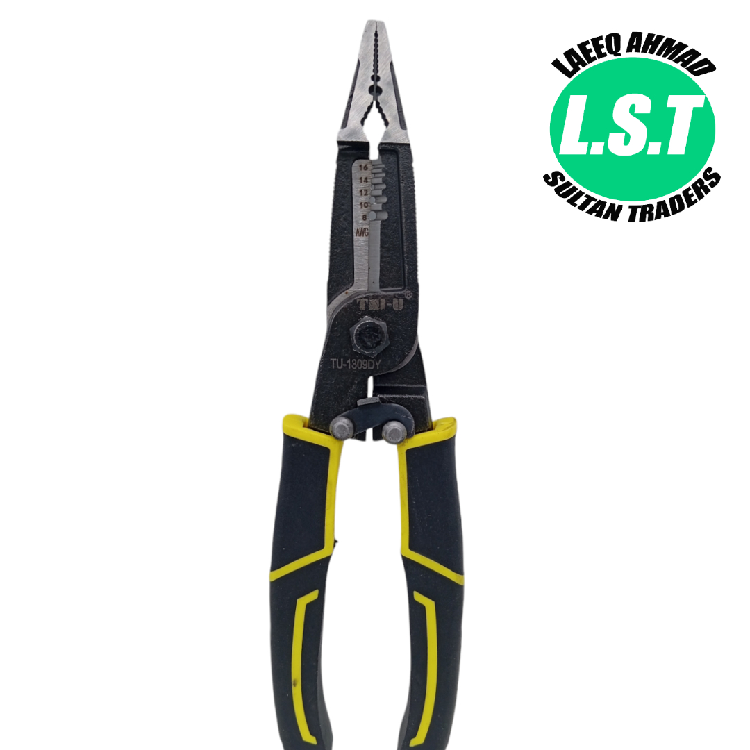 Tni-U TU-1309DY Wire Stripping Pliers, Labor Saving 9 Inch Wire Stripper for Maintenance Work - 4 Tni-U TU-1309DY Wire Stripping Pliers, Labor Saving 9 Inch Wire Stripper for Maintenance Work - 4
