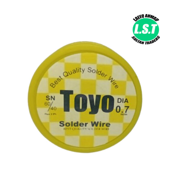 Toyo 2.0 Flux Solder Tin Wire 0.7mm 80g Low Melting Point Welding Soldering Wire - 4