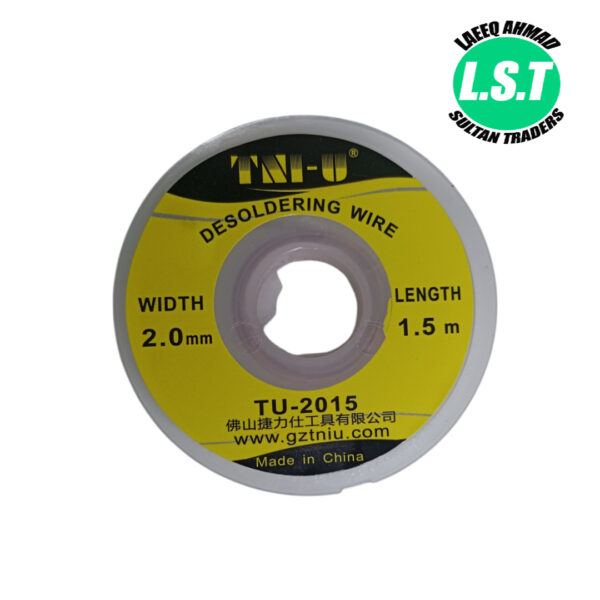 Tni-u Tu-2015 1.5m 2.0mm BGA Solder Wick Desoldering Braid Wire PCB Solder Remover - 3