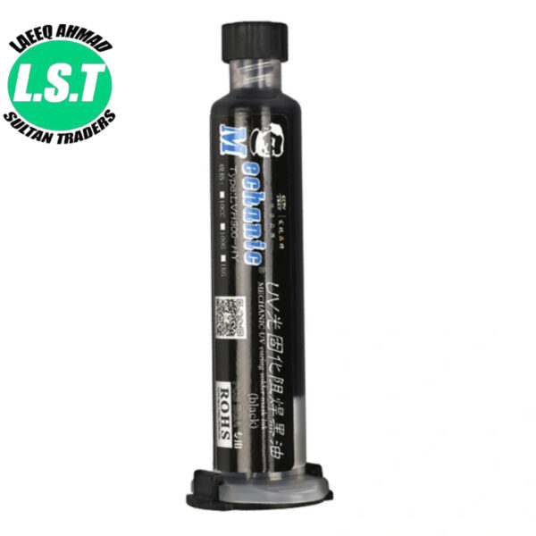 MECHANIC UV curing solder mask ink Black-1