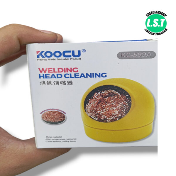 Koocu KC-599A Soldering Iron Cleaner Welding Head Cleaning - 5