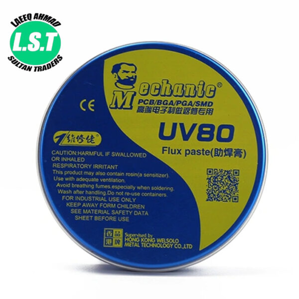 MECHANIC UV80 Halogenfree flux paste 60g-1