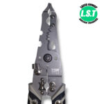 YTH Y712 Multi-Functional Stripping Cutter Pliers Stripping Wire Pressing Pliers Winding Wire - 2