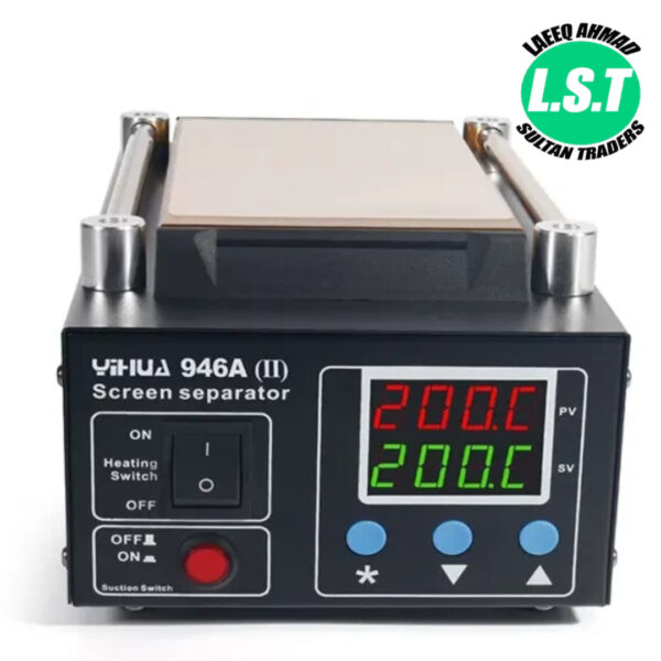 YIHUA 946A-II lcd & touch screen glass digitizer separate separating machine preheating station - 3