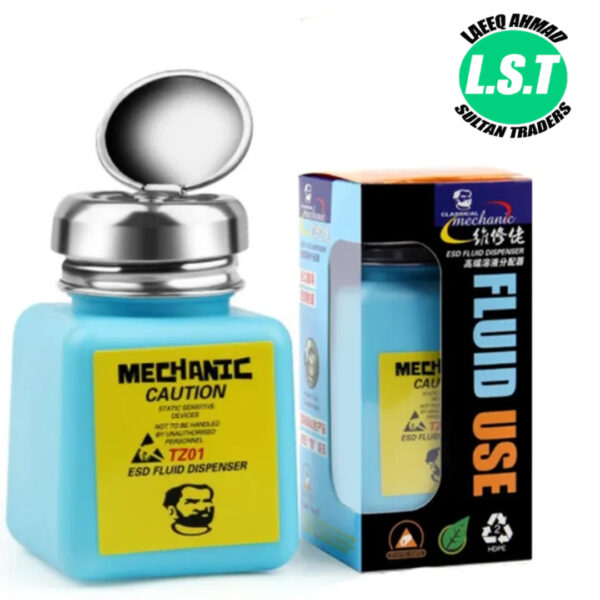 MECHANIC TZ01 4ounce Anti Blow-Out Alcohol Bottle - 4