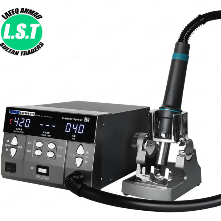 SUGON 8620DX Pro Pluggable handle solder rework station hot air blow gun electronic repair - 5