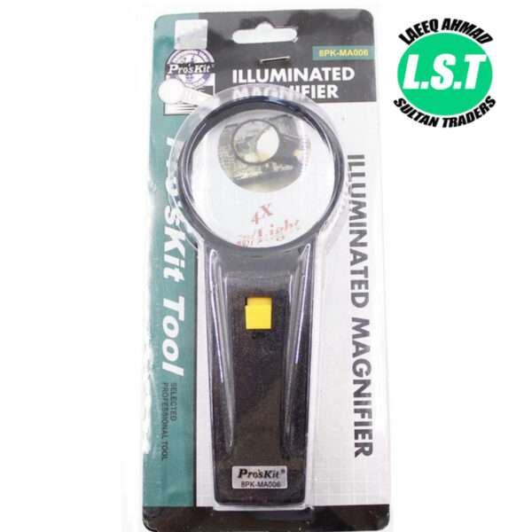 Pro'sKit 8PK-MA006 Illuminated Magnifier - 2