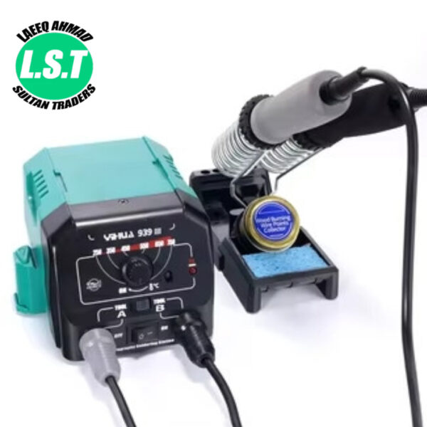 YIHUA 939 III 2in1 Wood Burning tools Pyrography Station temperature with Adjustable Intelligent Working Indicator - 4