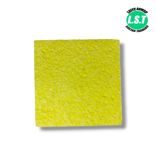 Yellow Cleaning Sponge For Soldering Iron Cleaner Welding Head Cleaning - 3