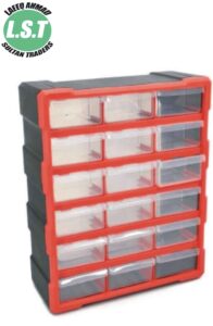 K502 Box Storage Box with 39 Drawers, Storage Box for Electronic Components, Drawer Storage, Screw Parts Storage Box-5