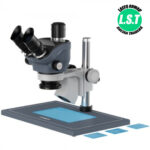 Kaisi TX-350S 7X-50X Trinocular Stereo Microscope-3