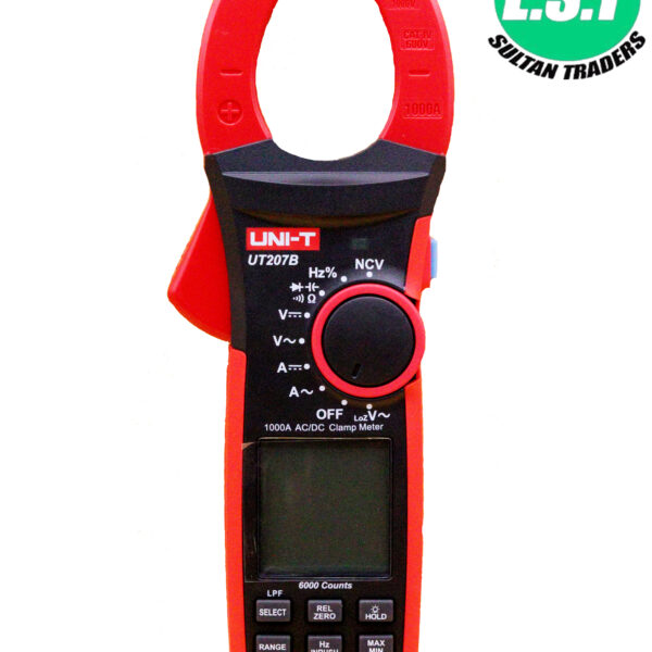 UNI-T UT207B Digital Clamp Meter UT207B Inrush Current AC/DC 1000A True RMS HVAC Volt Amp Ohm Meter Clamp - 4