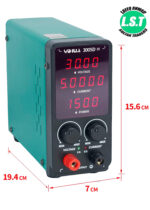 YIHUA 3005D-III Adjustable DC Bench Power Supply 0.00-30V 0.0000-5A Adjustable DC Power Supply - 2