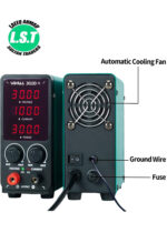 YIHUA 3010D-III Adjustable DC Bench Power Supply 0.00-30V 0.000-10A Adjustable DC Power Supply - 2