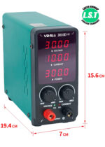 YIHUA 3010D-III Adjustable DC Bench Power Supply 0.00-30V 0.000-10A Adjustable DC Power Supply - 1
